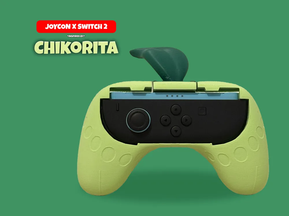 Nintendo Switch 2 – JoyCon Chikorita